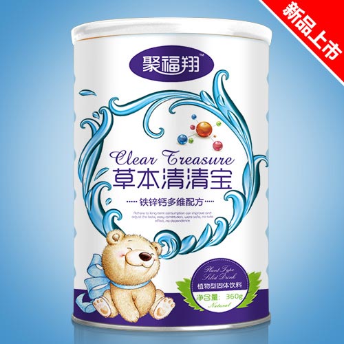 聚福翔鐵鋅鈣多維配方草本清清寶