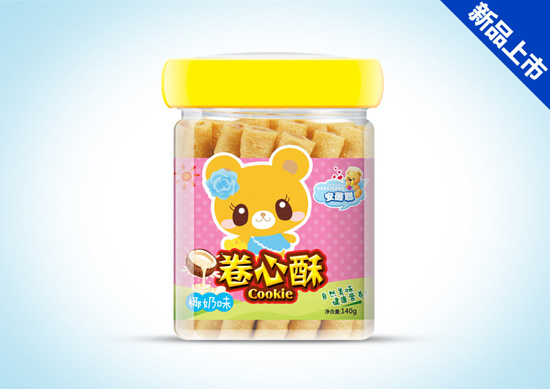 卷心酥(椰奶)餅干桶裝