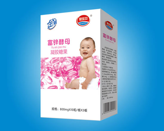 聰樂貝富鋅酵母凝膠糖果