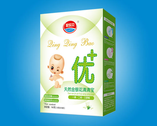 聰樂貝天然金銀花清清寶