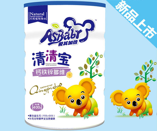 愛其加倍鈣鐵鋅多維清清寶