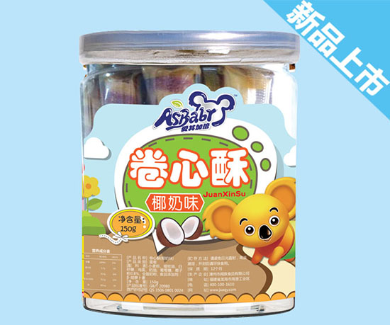 愛其加倍卷心酥-椰奶味