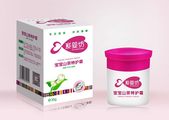 紫嬰坊寶寶山茶特護霜