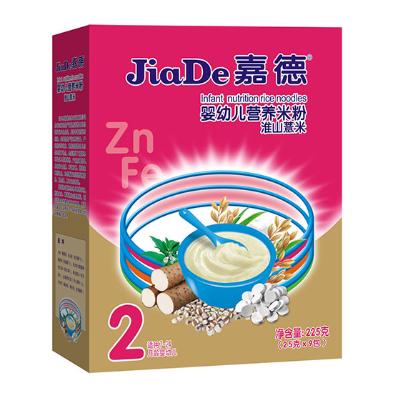 嘉德淮山薏米嬰幼兒營養米粉
