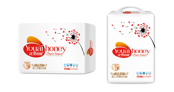 優愛哈妮嬰兒環腰紙尿褲XL46片