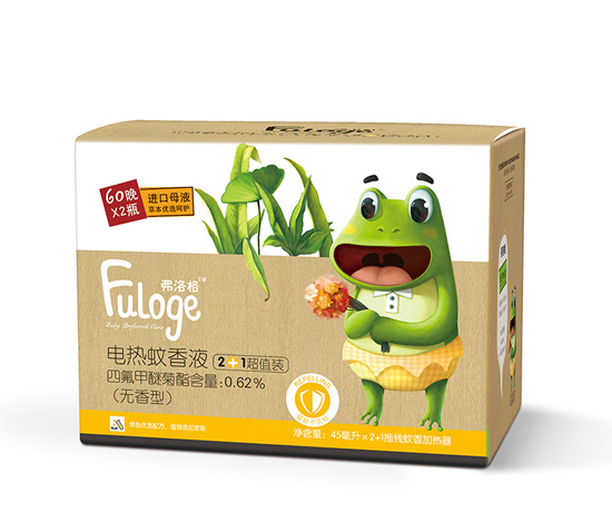 弗洛格電熱蚊香液2+1超值裝