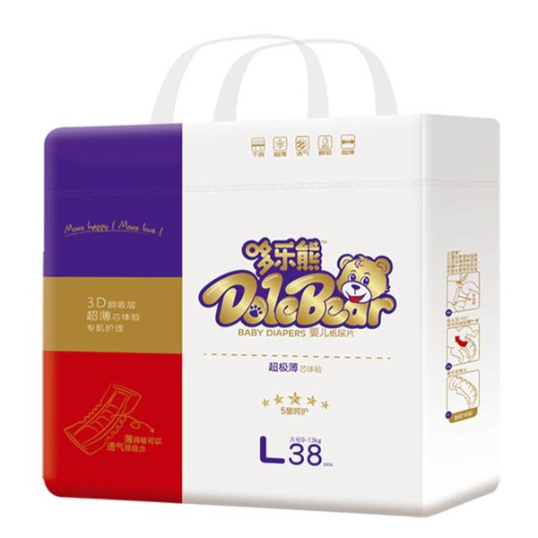 哆樂熊超薄芯紙尿褲L38