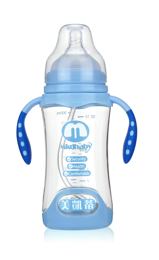 美凱蒂PA奶瓶300ML藍色