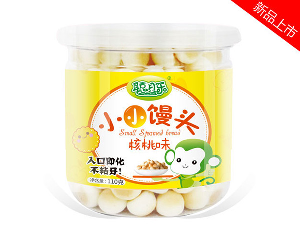 聰貝樂核桃味小小饅頭