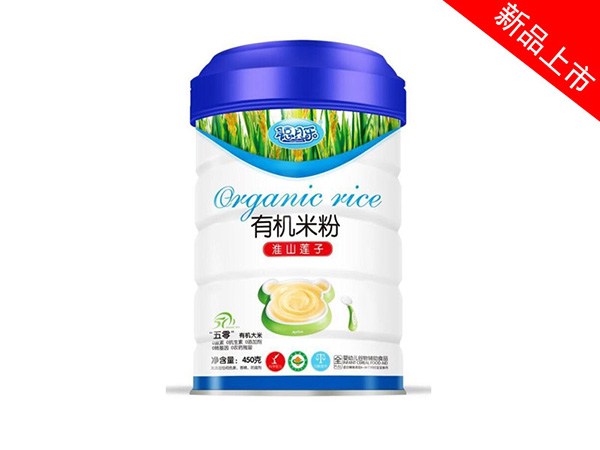 聰貝樂淮山蓮子有機米粉聽裝