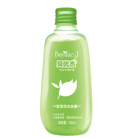 貝優杰100ml寶寶洗浴金露