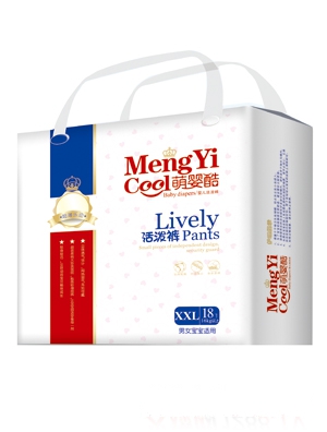 萌嬰酷活潑褲XXL18片