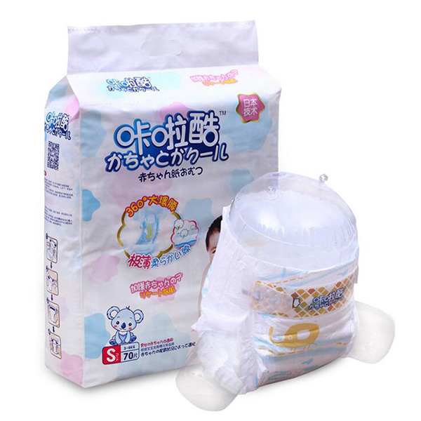 咔啦酷360度大環腰紙尿褲S70片