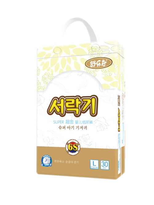 舒樂奇超金紙尿褲L碼30片