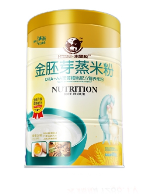 米思貝金胚芽蒸米粉蛋黃核桃配方