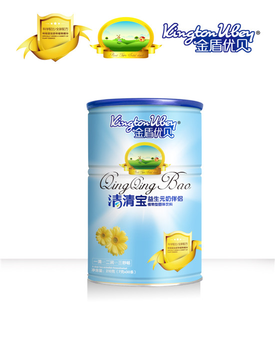 金盾優貝益生元奶伴侶清清寶