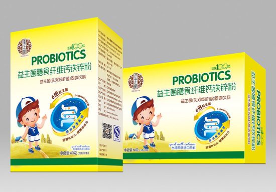 佳正堂益生菌膳食纖維鈣鐵鋅粉