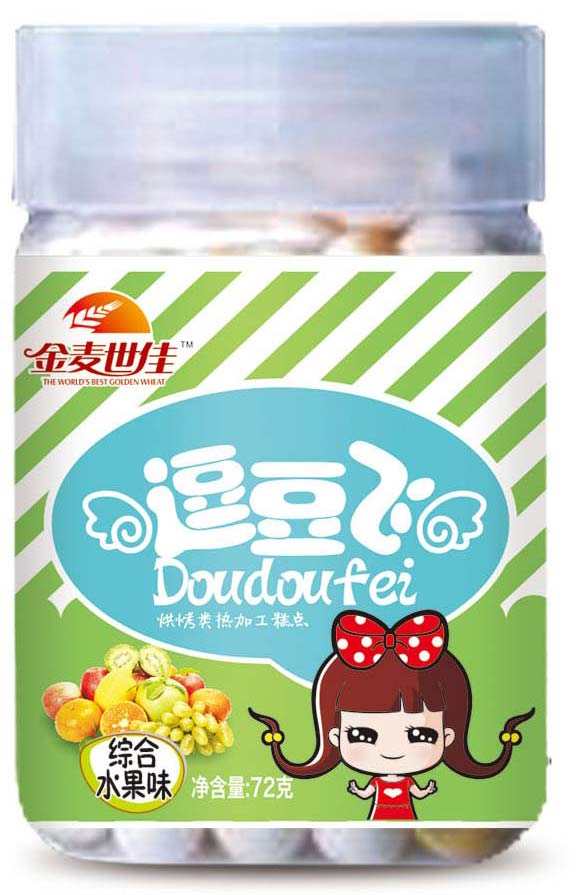 金麥世佳綜合水果味逗逗飛