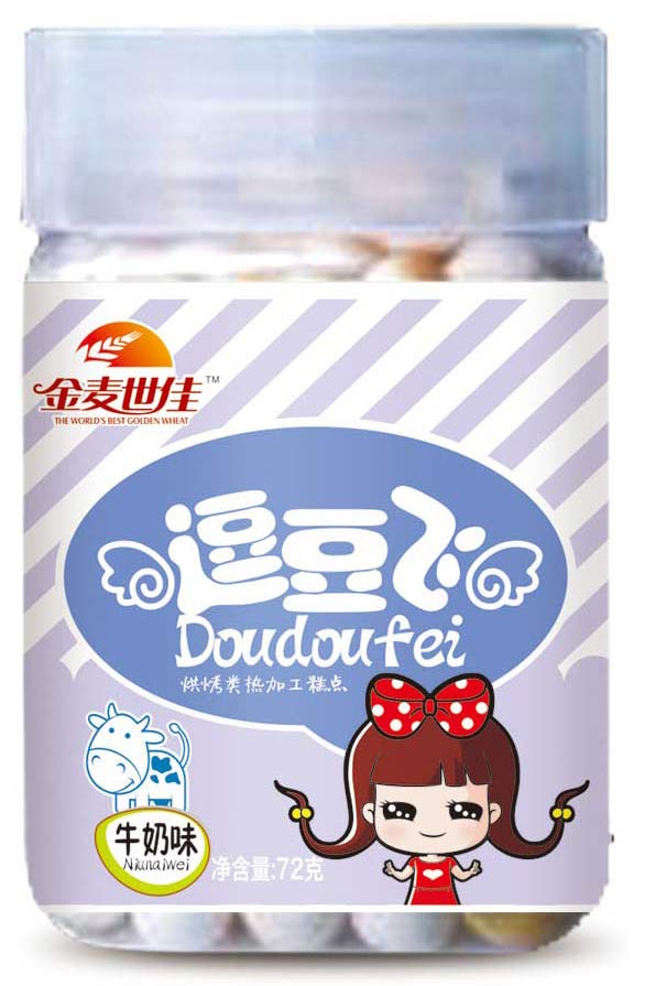 金麥世佳牛奶味逗逗飛