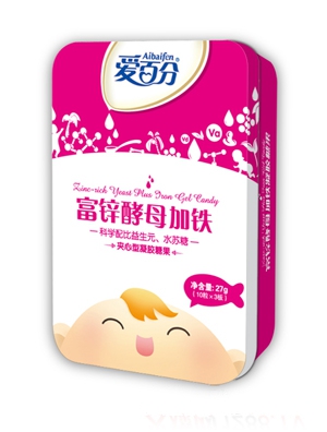 百分愛乳鈣凝膠糖果