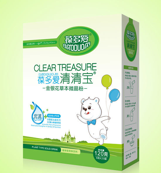 葆多愛金銀花草本清清寶盒裝