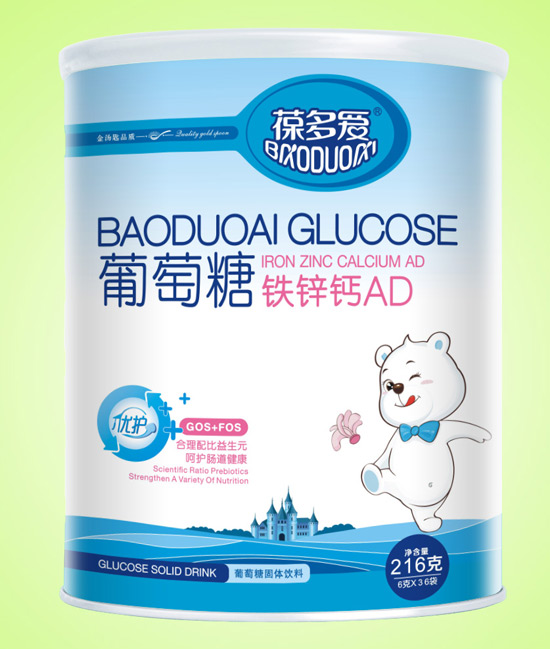 葆多愛葡萄糖鈣鐵鋅AD