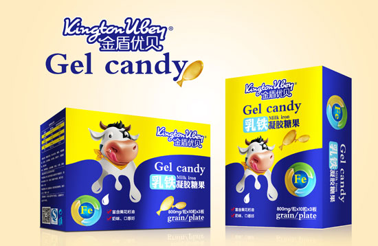 優貝聰乳鐵凝膠糖果