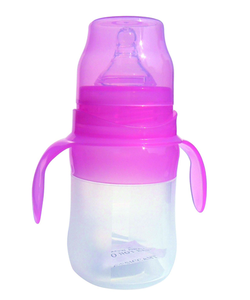 怡貝樂160ML寬口徑硅膠奶瓶