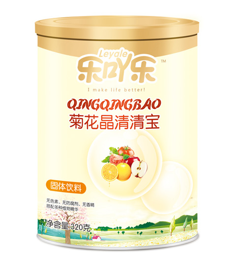 樂吖樂菊花晶清清寶320g聽裝