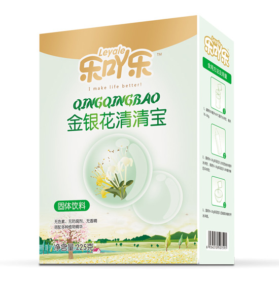樂吖樂金銀花清清寶160g盒裝