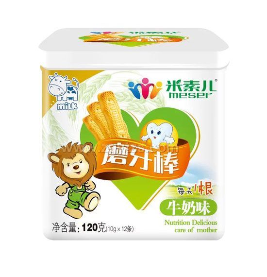 米素兒牛奶味磨牙棒