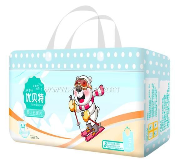 優貝特懸浮沙漏愛心獨立包紙尿片S52