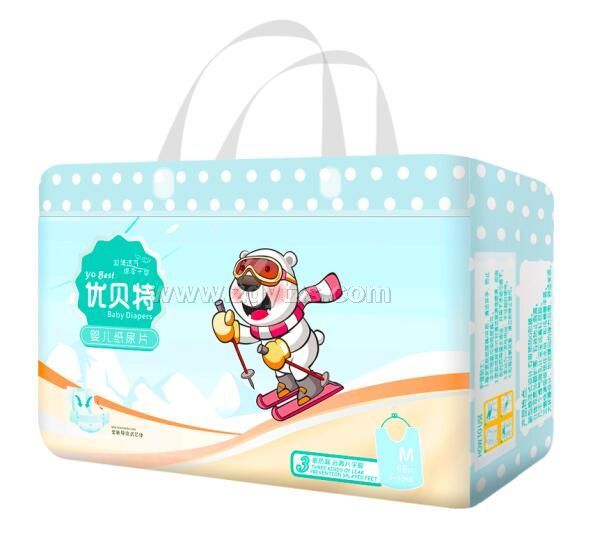 優貝特懸浮沙漏愛心獨立包紙尿片M46