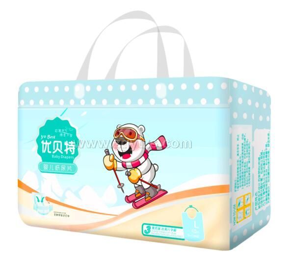 優貝特懸浮沙漏獨愛心立包紙尿片L40