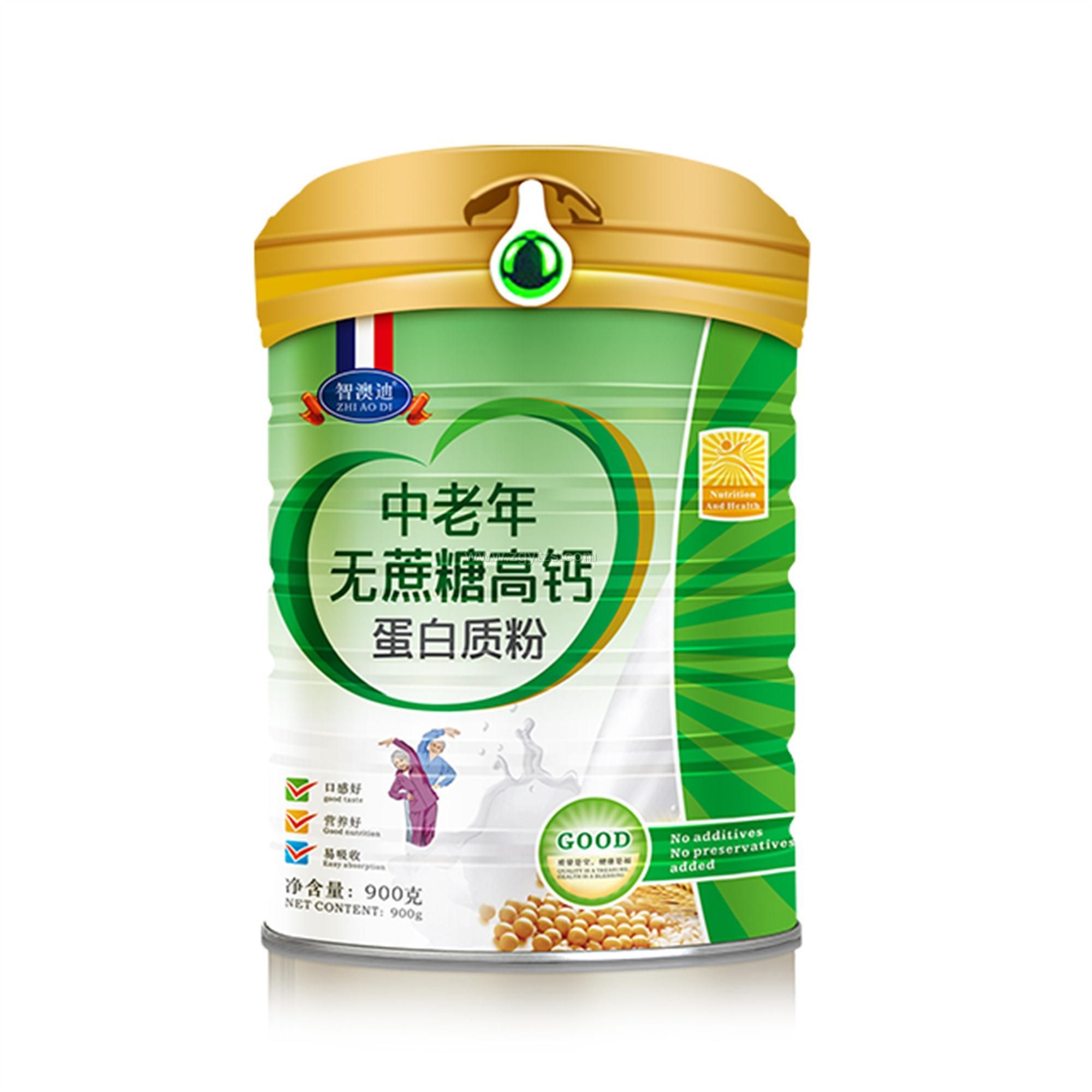 智澳迪 中老年無蔗糖高鈣蛋白質粉