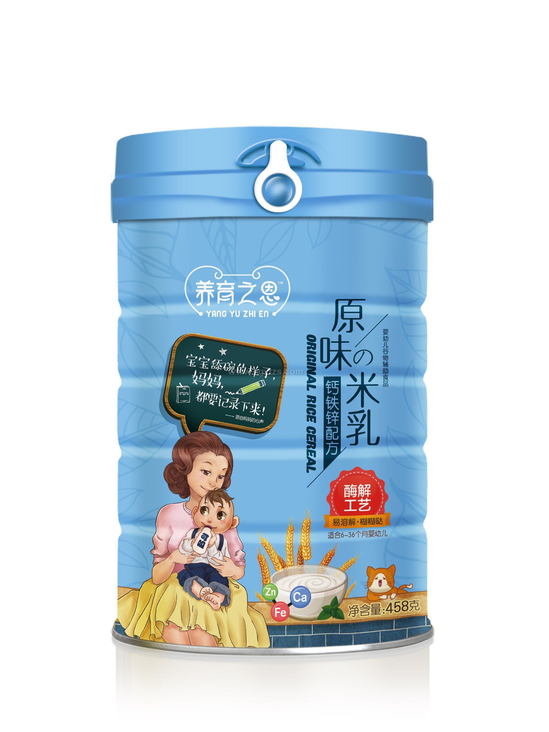 原味米乳鈣鐵鋅