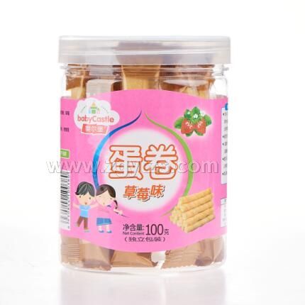 嬰爾堡蛋卷 草莓味 小零食輔食