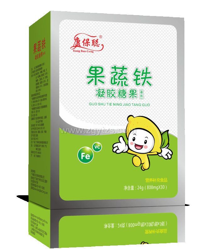 康保聰果蔬鐵凝膠糖果