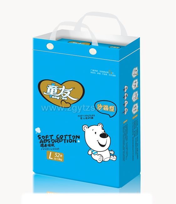 童友沙漏型嬰兒紙尿褲 L52片