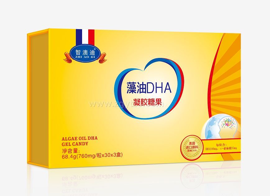 智澳迪-藻油DHA凝膠糖果