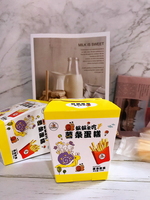 蝸蝸散步薯條蛋糕