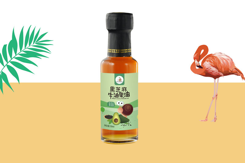 蝸蝸散步黑芝麻牛油果油