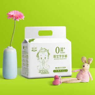 鉑爾美0添加萌寶學步褲XXL