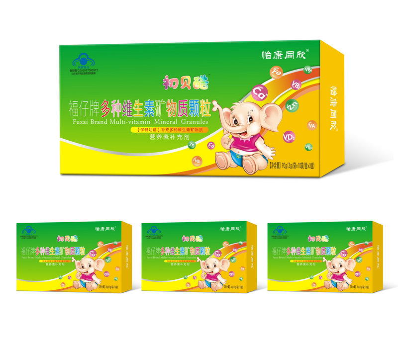 初貝酷多種維生素礦物質顆粒