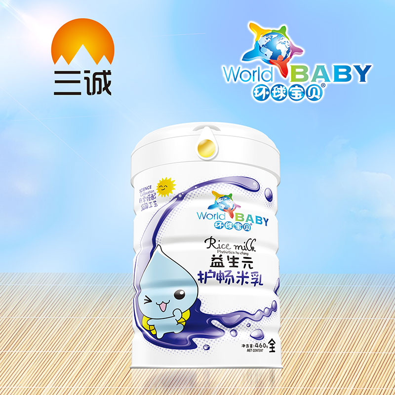 環球寶貝益生元護暢米乳桶裝