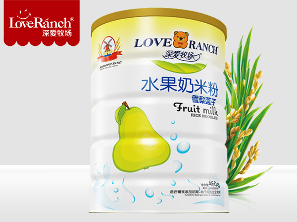 雪梨蓮子—水果奶米粉