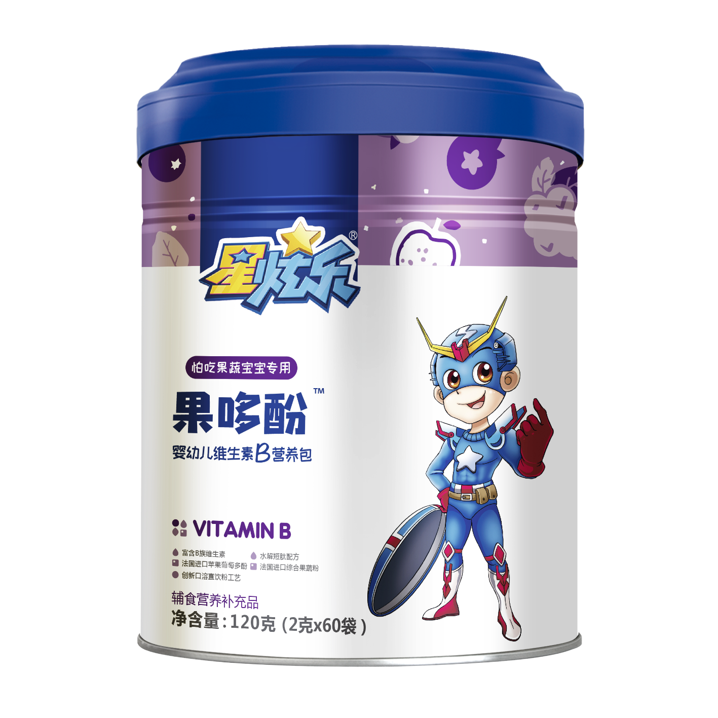 果哆酚嬰幼兒維生素B營養包