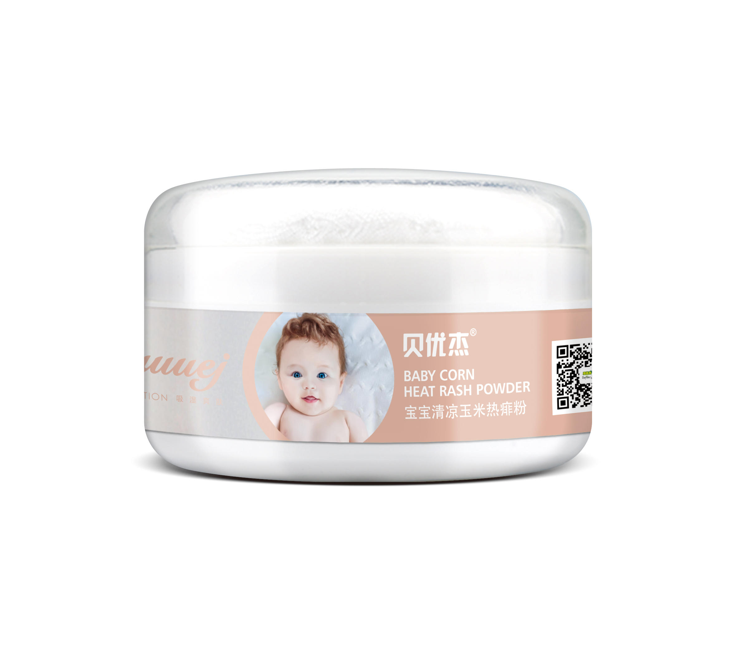 寶寶清涼玉米熱痱粉