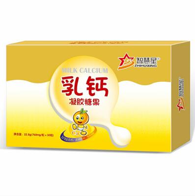 智慧星乳鈣凝膠糖果