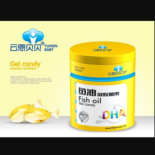 云恩貝貝魚油凝膠糖果